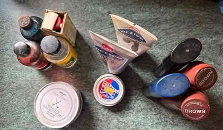 Photo of free Shoe cleaner, suede dye, dubbin, golf head cleaner (Knaresborough HG5) #1