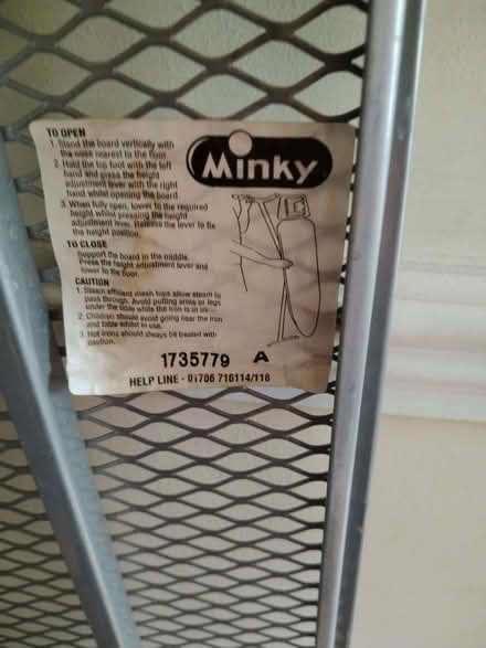 Photo of free Ironing board (no cover) (Caversham RG4) #3