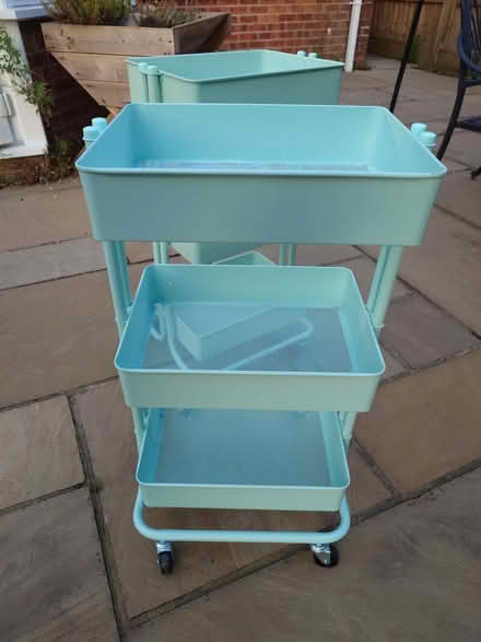 Photo of free Rolling storage trolleys (Horndean PO8) #4