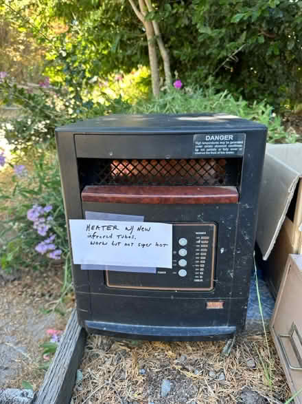 Photo of free Heater (Downtown Sebastopol) #1