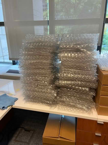 Photo of free Sheets of bubble wrap (Foggy Bottom) #2