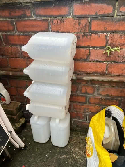 Photo of free 5L Water Containers x 6 (OL14) #1