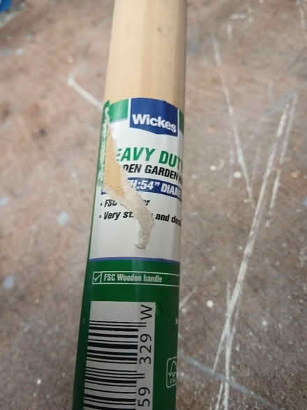 Photo of free Wooden garden handle (Spondon DE21) #1