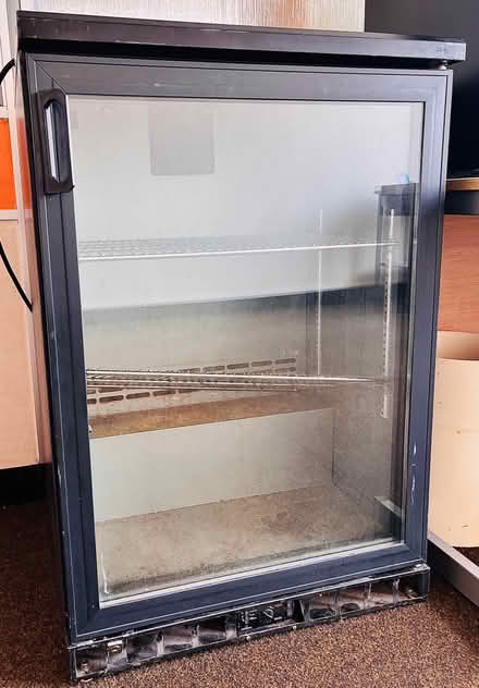 Photo of free Glass Door Fridge (New Farnley, Leeds 12 LS12) #1