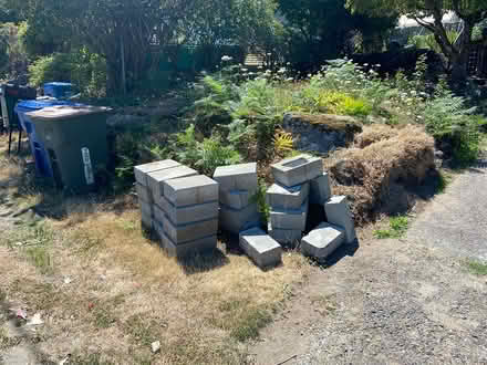 Photo of free Cinder blocks (next to driveway) #2