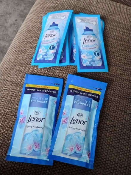 Photo of free Lenor sample sachets (Brockley SE4) #1