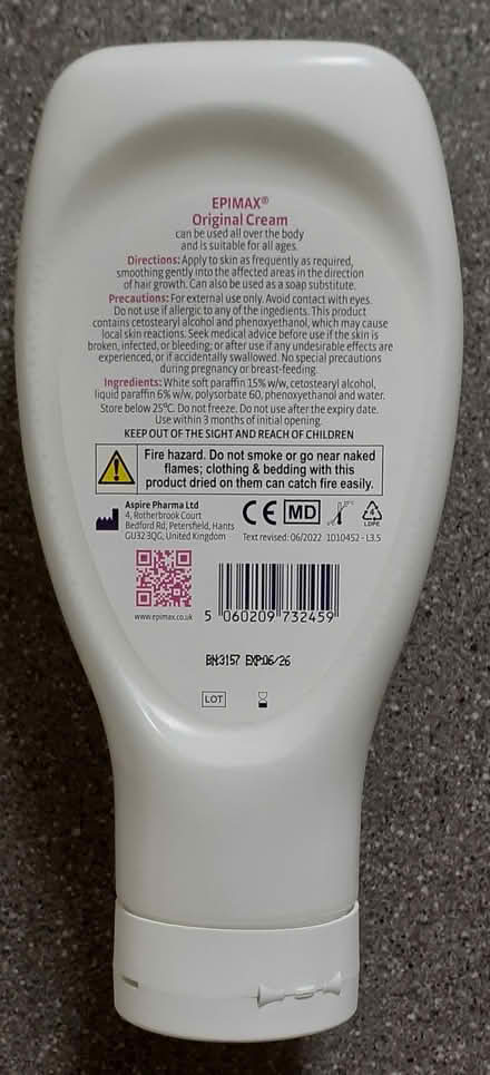 Photo of free skin cream (Northfields, Ealing W5) #2