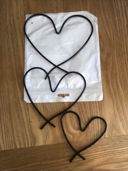 Photo of free Metal craft hearts (Cheshunt En8) #1