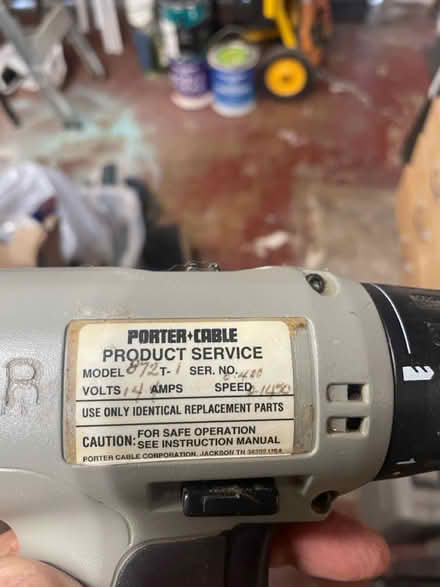 Photo of free Porter Cable cordless drill (Bancroft Middle School SL) #2