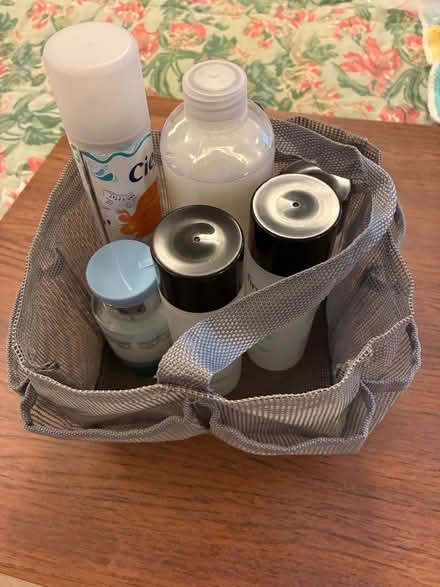 Photo of free Shower bag with various toiletries (Barnard's Green WR14) #1