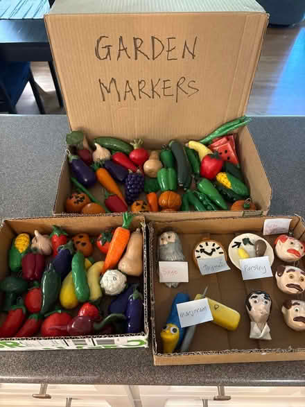 Photo of free Garden Markers (Highland Ave, RWC) #1