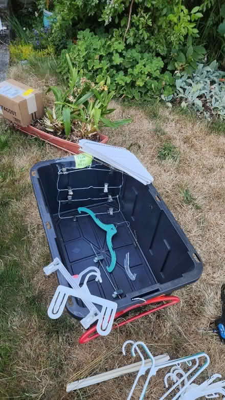Photo of free Many clothes hangers (Maple Leaf) #2