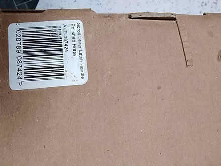 Photo of free New brass finish door handles (Wrington BS40) #4