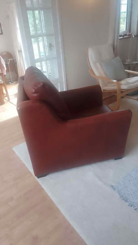 Photo of free Leather Armchair (Hawkhurst Court RH14) #2