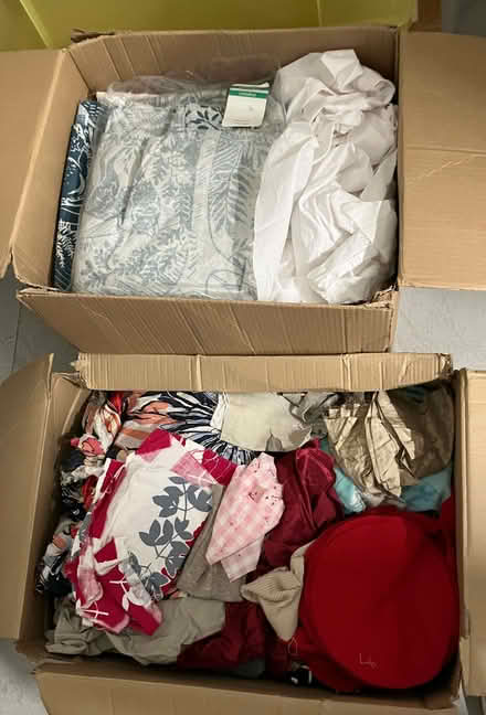Photo of free 2 x box of fabrics - wide selection (Edenbridge TN8) #1
