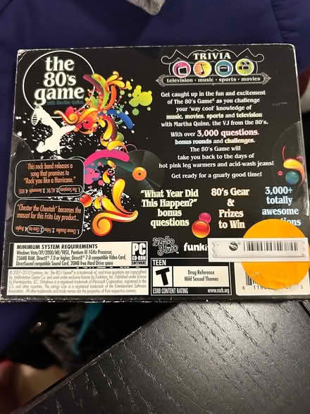 Photo of free 80’s game - new CD (L5L 5P5) #2