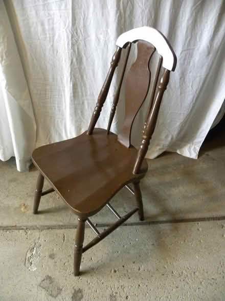 Photo of free Wood Chair (Troy) #2