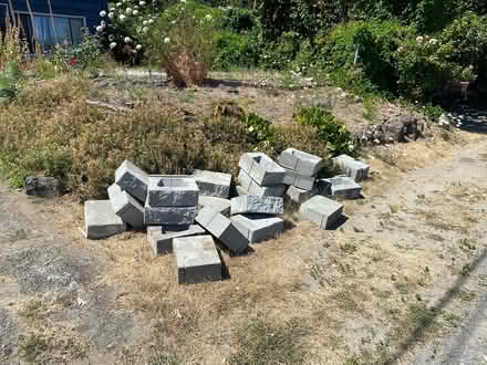 Photo of free Cinder blocks (next to driveway) #1