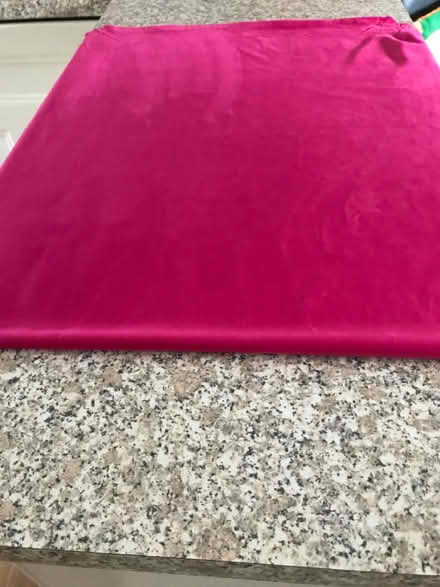 Photo of free Shocking pink velvet (Keighley BD20) #2