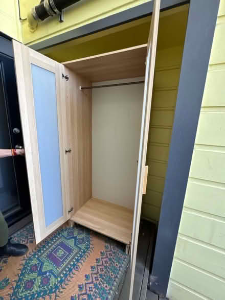 Photo of free IKEA armoire (203 Bennington St) #3