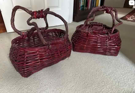 Photo of free Decorative Baskets x 2 (Seaford BN25) #1