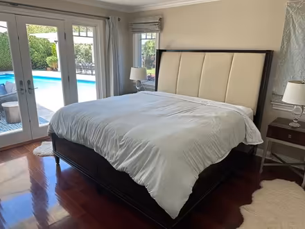 Photo of free King Mattress and Bed Frame (Los Gatos) #1