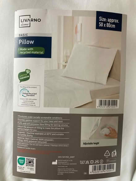 Photo of free Pair of pillows (SW16 Norbury, Green Lane) #2