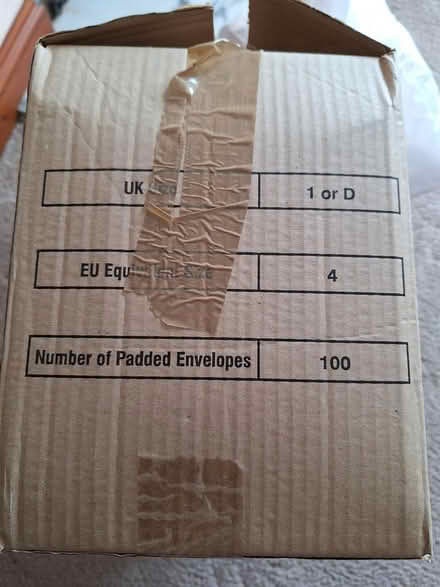 Photo of free Box of 100 C5 padded envelopes (Chelmsford, CM1) #2