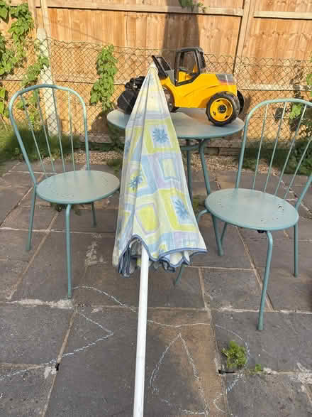 Photo of free Toydigger,garden furniture/parasol (Guildford) #1