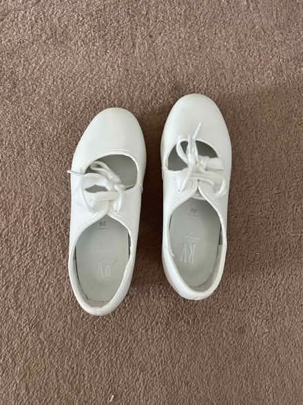 Photo of free White tap shoes size 11 (Sw183jr) #1