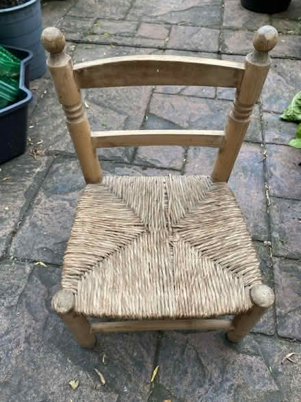 Photo of free Wooden chair for child (Hazel Grove SK7) #1