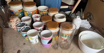 Photo of free Set of jars and selection of mugs, vases and pots (Beaconsfield HP9) #1