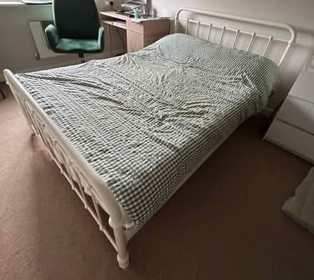 Photo of free Double bed frame (Chesterfield S40) #1