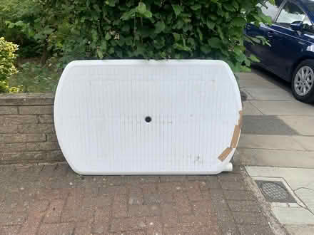 Photo of free White garden table (Twickenham TW2) #1