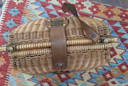 Photo of free Vintage wicker effect bag (Halton LA2) #2