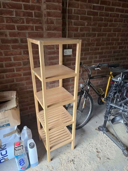 Photo of free Ikea Molger, solid birch shelving unit. (Bedmond WD4) #2