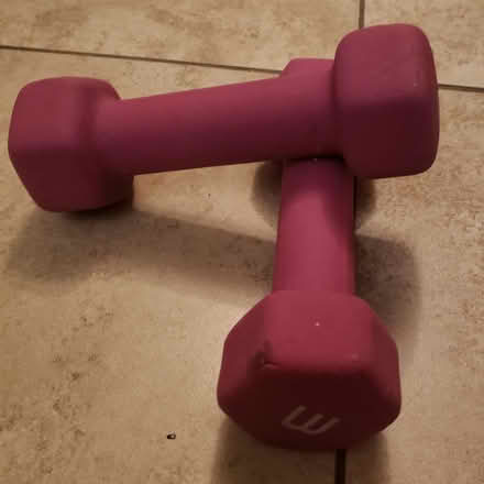 Photo of free 3lb dumbbells (East side) #1