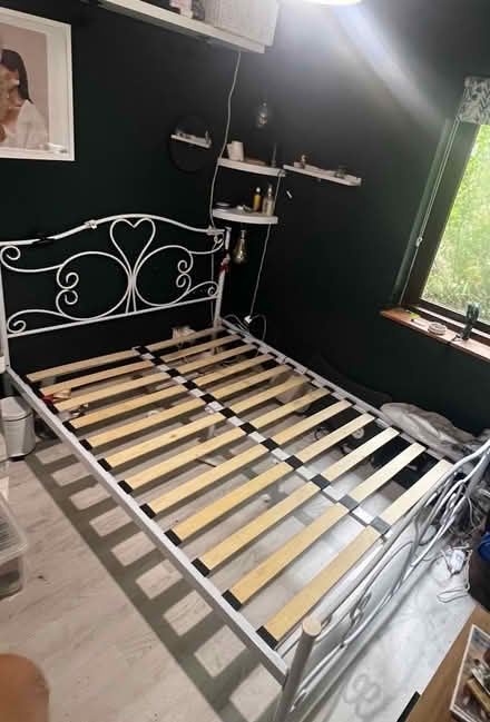Photo of free Double bed frame (RH5 North Holmwood) #1