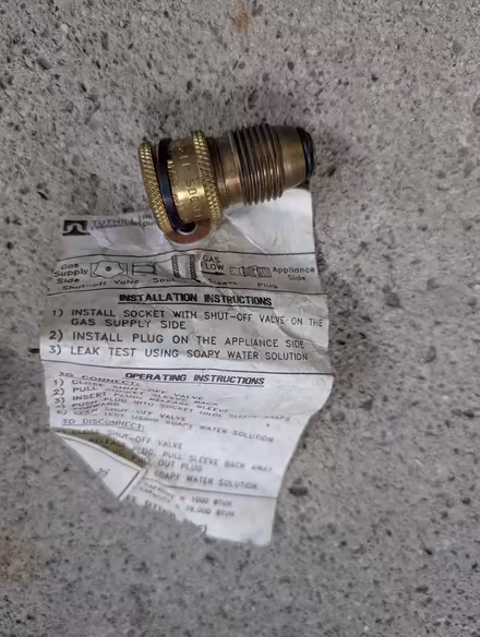 Photo of free gas supply socket (Hopewell Junction) #1
