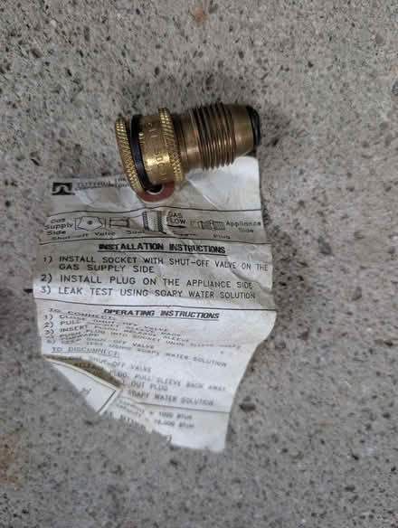Photo of free gas supply socket (Hopewell Junction) #1