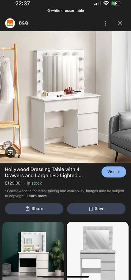Photo of Dressing table (Peckham/Nunhead/ SE15) #1