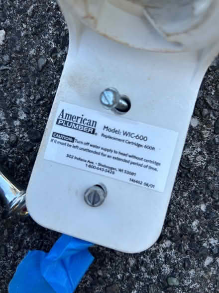 Photo of free Water filter hardware for sink (Eureka) #2