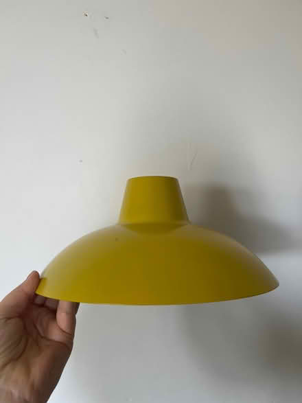 Photo of free Yellow lamp shade (Kennington) #2