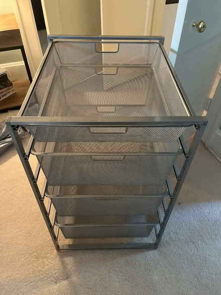 Photo of free Elfa 4 Drawer Storage Container (Bexley) #2