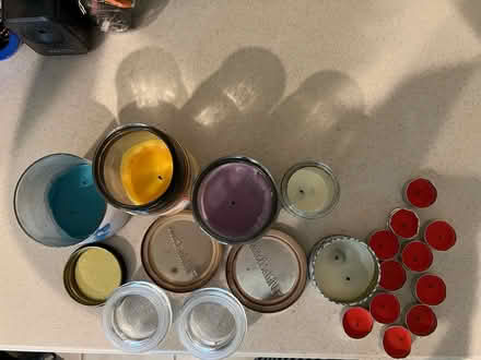 Photo of free candle jars + tea light candles (Ellicott City 21043) #2