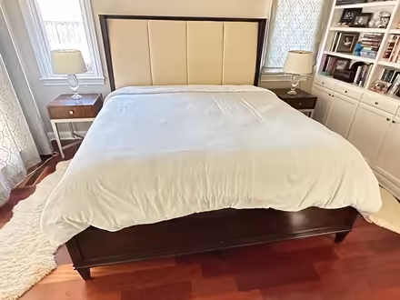Photo of free King Mattress and Bed Frame (Los Gatos) #2
