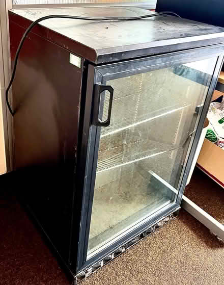 Photo of free Glass Door Fridge (New Farnley, Leeds 12 LS12) #2