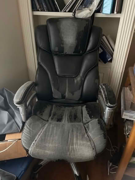 Photo of free fake leather chair (Ashburn, Virginia) #1