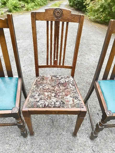 Photo of free 4 x Solid Dining Chairs (Cemmaes SY20) #4