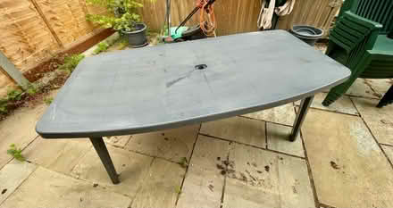 Photo of free Charcoal Garden Table (Whitehill GU35) #1